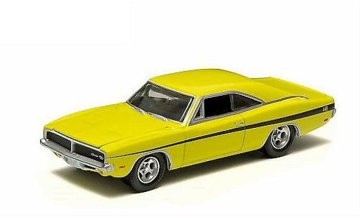 Dodge Charger R/T 1/64 Greenlight amarillo 1969 coche miniatura