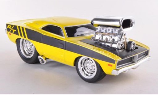 Dodge Charger R/T 1/24 Maisto amarillo/negro 1969 coche miniatura