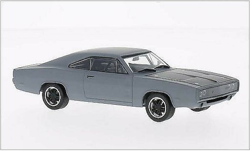 Dodge Charger R/T 1/43 Greenlight mate-gris/negro 1970 coche miniatura