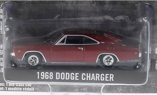 Dodge Charger R/T 1/64 Greenlight rojo 1968 coche miniatura