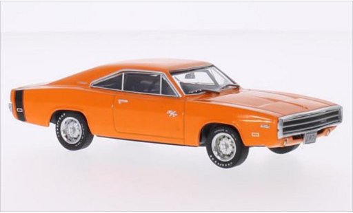 Dodge Charger R/T 1/43 Greenlight naranja 1970 coche miniatura