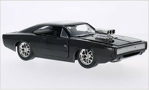 Dodge Charger R/T 1/24 Jada Toys negro 1970 coche miniatura