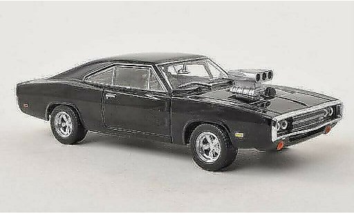 Dodge Charger R/T 1/43 Greenlight negro Fast & Furious 1970 coche miniatura