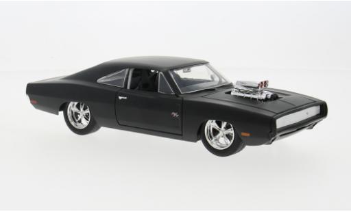 Dodge Charger 1/24 Jada Toys R/T Tuning schwarz 1970 Fast &amp; Furious 1:24 Jada coche miniatura