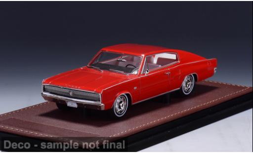 Dodge Charger 1/43 GLM rojo 1967 1:43 coche miniatura