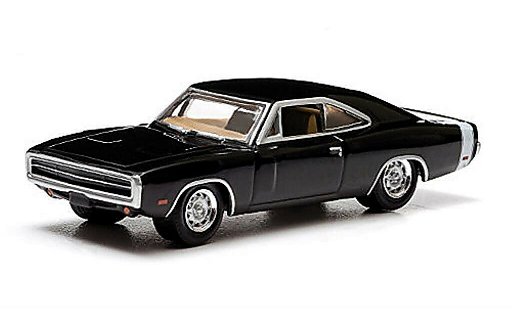 Dodge Charger Coupe 1/64 Greenlight negro/blanco Supernatural 1970 coche miniatura