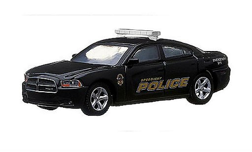 Dodge Charger police 1/64 Greenlight Speedway Indiana Polic&iacute;a (USA) 2012 coche miniatura