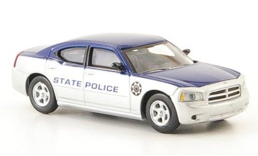 Dodge Charger police 1/87 Ricko State gris/azul Polic&iacute;a (US) coche miniatura