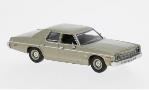 Dodge Monaco 1/87 Brekina gold 1974 1:87 coche miniatura