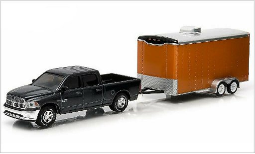 Dodge RAM pickup 1/64 Greenlight 1500 con 2-Achs-Autotransporthanger 2014 coche miniatura