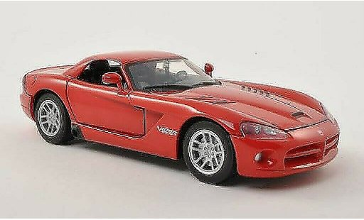 Dodge Viper SRT 10 1/24 Motormax - Hard Top rojo 2003 coche miniatura