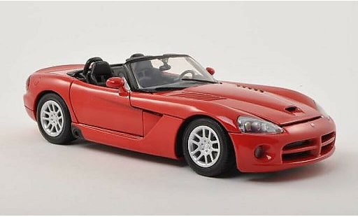 Dodge Viper SRT 10 1/18 Motormax - rojo 2003 coche miniatura