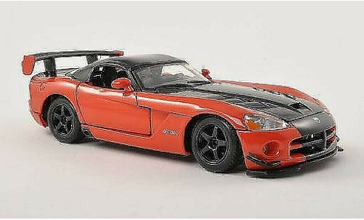 Dodge Viper ACR 1/24 Burago SRT10 naranja/negro coche miniatura