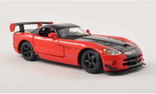 Dodge Viper ACR 1/24 Burago SRT10 rojo/negro coche miniatura
