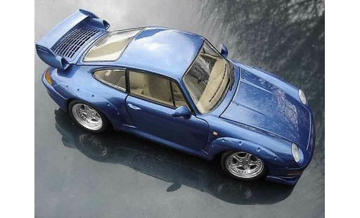 Porsche 911 GT2 1/18 Ut Models lagon azul coche miniatura
