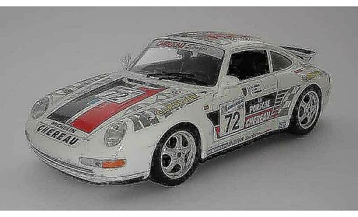 Porsche 911 Carrera 1/18 Burago gt le mans 98 #72 coche miniatura
