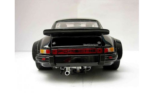 Porsche 934 RSR Turbo 1/18 Exoto negro coche miniatura