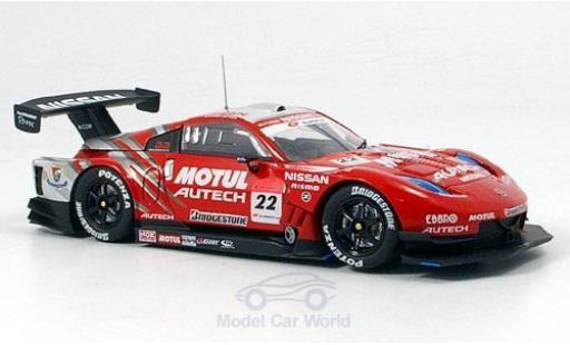 Coche miniatura Nissan Fairlady Z 1/43 Ebbro Motul Super GT 2007 Nissan Fairlady Z 1/43 Ebbro Motul Super GT 2007 coche miniatura