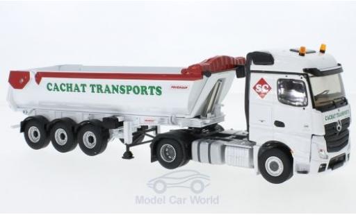Coche miniatura Mercedes Actros 1/43 Eligor 2 Cachat Rundmulden-Sattelzug Mercedes Actros 1/43 Eligor 2 Cachat Rundmulden-Sattelzug coche miniatura