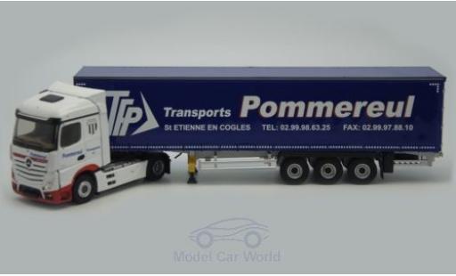 Coche miniatura Mercedes Actros 1/43 Eligor 2 Streamspace Pommereul Gardinenplanen-Sattelzug Mercedes Actros 1/43 Eligor 2 Streamspace Pommereul Gardinenplanen-Sattelzug coche miniatura