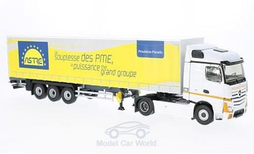 Coche miniatura Mercedes Actros 1/43 Eligor 2 Tautliner Astre ohne Vitrine Mercedes Actros 1/43 Eligor 2 Tautliner Astre ohne Vitrine coche miniatura