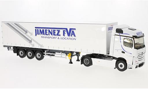 Coche miniatura Mercedes Actros 1/43 Eligor 2 Tautliner Jimenez Mercedes Actros 1/43 Eligor 2 Tautliner Jimenez coche miniatura