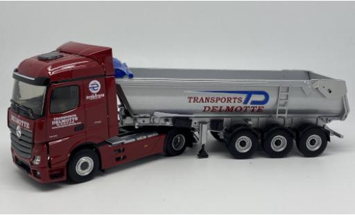 Coche miniatura Mercedes Actros 1/43 Eligor 5 Transports Delmotte Muldenkippersattelzug Mercedes Actros 1/43 Eligor 5 Transports Delmotte Muldenkippersattelzug coche miniatura