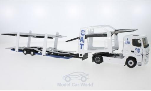 Coche miniatura Mercedes Actros 1/43 Eligor 2 CAT Autotransporter Mercedes Actros 1/43 Eligor 2 CAT Autotransporter coche miniatura