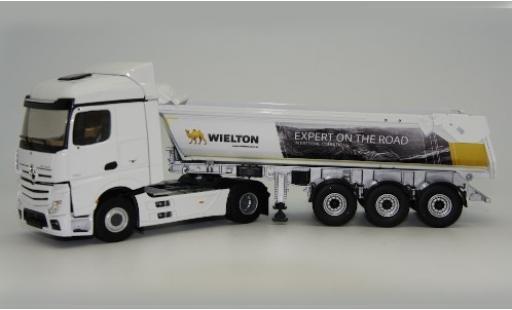 Coche miniatura Mercedes Actros 1/43 Eligor 2 Streamspace Wielton Kippmulden-Sattelzug Mercedes Actros 1/43 Eligor 2 Streamspace Wielton Kippmulden-Sattelzug coche miniatura