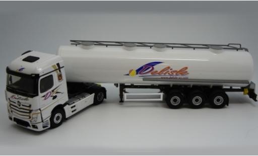 Coche miniatura Mercedes Actros 1/43 Eligor 5 Streamspace Transports Delisle Tank-Sattelzug Mercedes Actros 1/43 Eligor 5 Streamspace Transports Delisle Tank-Sattelzug coche miniatura