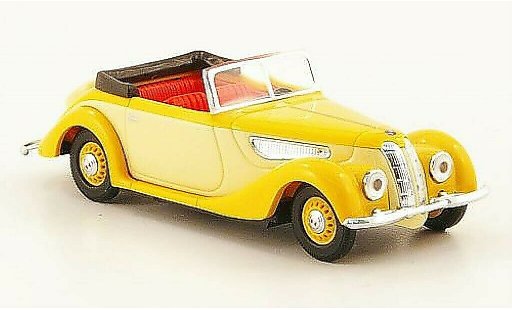 EMW 327 Cabriolet 1/87 Busch Descapotable beig/beige CMD-Ausfuhrung coche miniatura