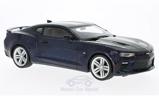 Coche miniatura Chevrolet Camaro 1/18 Ertl SS metalico azul 50th Anniversary 2016 ohne Vitrine Chevrolet Camaro 1/18 Ertl SS metalico azul 50th Anniversary 2016 ohne Vitrine coche miniatura