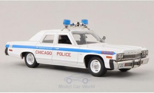 Coche miniatura Dodge Monaco 1974 1/43 Ertl Chicago Police 1974 Dodge Monaco 1974 1/43 Ertl Chicago Police 1974 coche miniatura