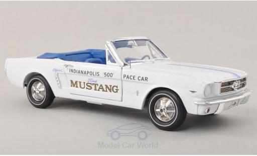 Coche miniatura Ford Mustang 1/18 Ertl Convertible Indy 500 Indianapolis 1964 Pace Car Ford Mustang 1/18 Ertl Convertible Indy 500 Indianapolis 1964 Pace Car coche miniatura