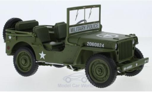 Jeep Willys 1/18 Ertl MB oliv 1941 coche miniatura