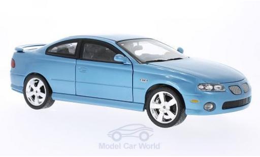 Coche miniatura Pontiac GTO 1/18 Ertl metalico azul 2004 Pontiac GTO 1/18 Ertl metalico azul 2004 coche miniatura