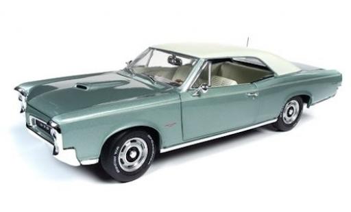 Coche miniatura Pontiac GTO 1/18 Ertl metalico verde/beige 1966 Pontiac GTO 1/18 Ertl metalico verde/beige 1966 coche miniatura