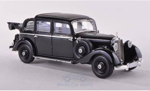 Coche miniatura Mercedes 260 1/43 Esval Models D Pullmann Landaulet negro 1936 geöffnet Mercedes 260 1/43 Esval Models D Pullmann Landaulet negro 1936 geöffnet coche miniatura