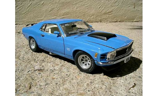 Ford Mustang Boss 429 1/18 Motormax  coche miniatura