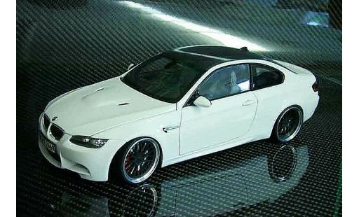 Bmw M3 coupe 1/18 Kyosho E92 alpine blanco carbone coche miniatura