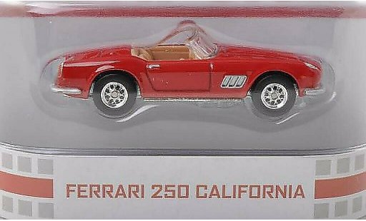 Ferrari 250 GT 1/64 Hot Wheels California Spyder rojo Ferris macht azul coche miniatura