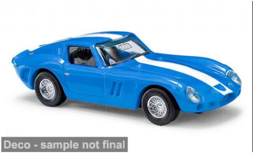 Ferrari 250 1/87 Busch GTO blau/weiss 1962 1:87 coche miniatura