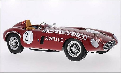 Ferrari 250 Monza 1/12 CMF No.21 Hotel Prado Americas Carrera Panamericana coche miniatura