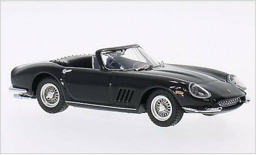 Ferrari 275 GTB/4 1/43 Best Spyder negro coche miniatura