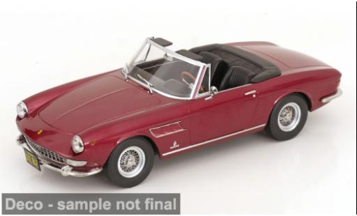 Ferrari 275 1/18 KK Scale GTS Pininfarina Spyder rojo 1964 1:18
