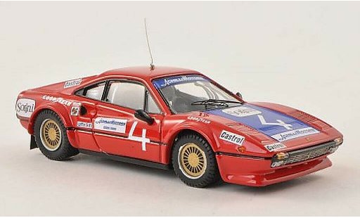 Ferrari 308 GTB 1/43 Best No.4 Achilli Motors Camel GT Challenge Daytona 1978 /Bondurant coche miniatura