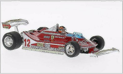 Ferrari 312 T4 1/43 Brumm No.12 Scuderia GP Holland 1979 coche miniatura