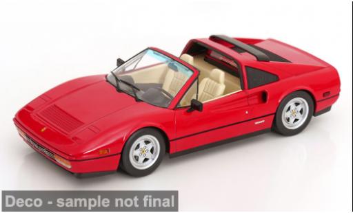 Coche miniatura Ferrari 328 GTS rojo 1985 US-Version Beverly Hills Cop II 1/18 KK Scale