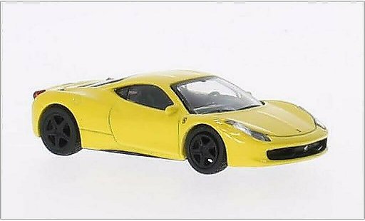 Ferrari 458 Italia 1/64 Schuco amarillo coche miniatura