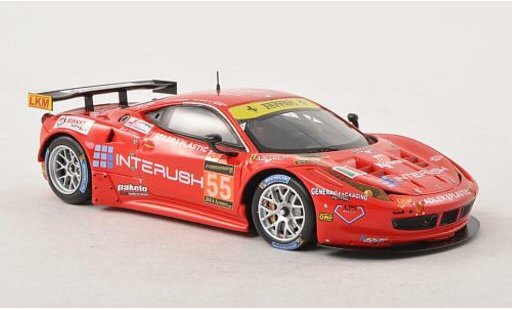 Ferrari 458 Italia GT2 1/43 Fujimi No.55 AF Corse 24h Le Mans 2013 /L.Case coche miniatura